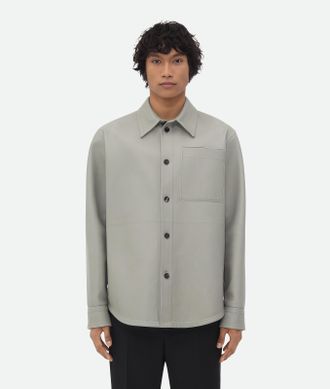 Bottega Veneta Bonded Leather Shirt - Bottega Veneta
