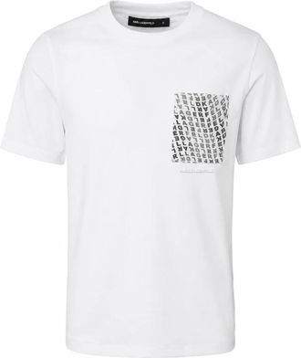 Karl Lagerfeld Uomo, Top, Bianco, S, new