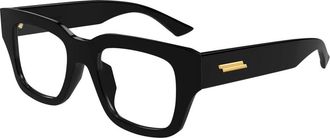 Bottega Veneta Eyewear Frames Bv 1361O Zonnebril - unisex - Brillen - Zwart - 50 MM - Accessoires