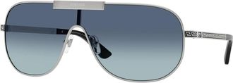 Versace Ve 2293 Zonnebrillen - Heren - Zonnebrillen - Grijs - 40 MM - Accessoires