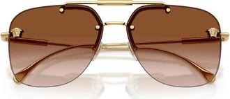 Versace Ve 2296 Rimless Zonnebril - unisex - Zonnebrillen - Geel - 60 MM - Accessoires