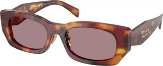 Prada PR B05SF Asian Fit 22A20I Womens Sunglasses Tortoiseshell Size 53