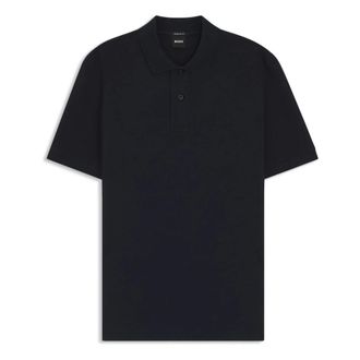 HUGO BOSS Tops, Heren, Blauw, L, Katoen, Pallas Poloshirt