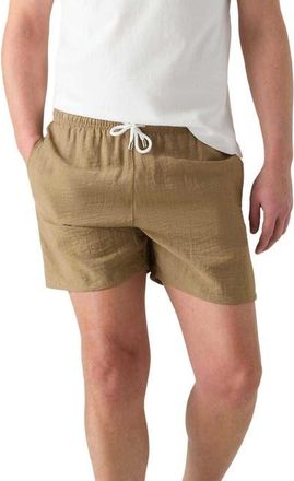 Robert Talbott Avalon Beach Short in Khaki at Nordstrom, Size X-Large