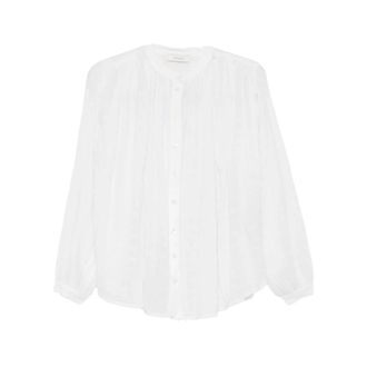 Jcsophie Shirts, female, White, Size: 2XS Gathered Detail Shirt