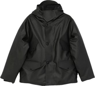 Rains Heren, Jassen, Zwart, Maat: XL Poliester