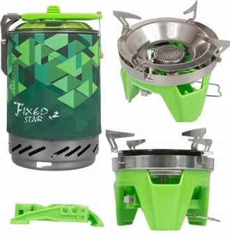 OEM Estufa De Camping De Arce Refractario Fms-x2 Verde
