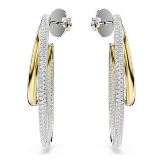 Swarovski Orecchini a cerchio Hyperbola - - Accessories - Donna - Grigio - ONE SIZE