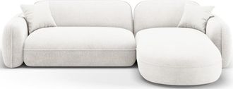 CXL by Christian Lacroix 4-Sitzer Designer Ecksofa 275 Lucien mit Eckteil rechts - Samtbezug Bubble