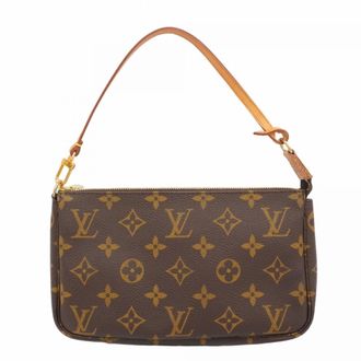 Louis Vuitton Brown Pouch (Pre-Owned)