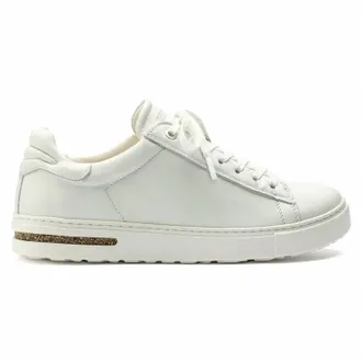 Birkenstock Womens Bend Leather Sneakers In White