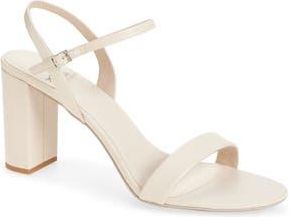 Jeffrey Campbell Go-There Block Heel Sandal in Cream at Nordstrom Rack, Size 9.5