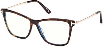 Tom Ford Ft 6097B 052 Eyeglasses - Dames - Brillen - Bruin - 53 MM - Accessoires