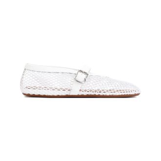 Alaia Ballerinas White