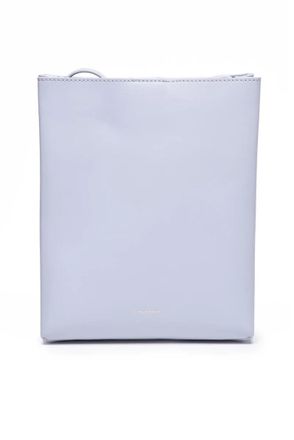 Calvin Klein Leather Crossbody Bag Light Blue