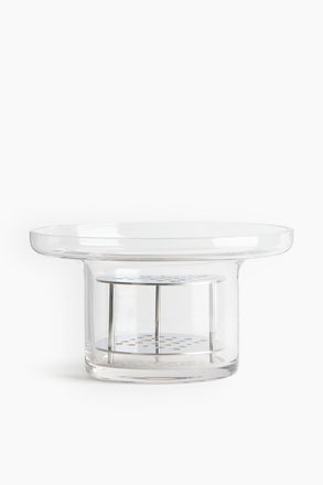 H&M Ikebana-Vase aus Glas - Silber