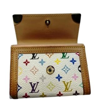 Louis Vuitton Pre-owned Porte Monnaie Plat Monogram Multicolore Coin Case - - Pre-owned - Donna - Multicolore - ONE SIZE