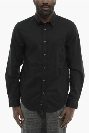 Diesel Solid Stretch Cotton Shirt S-BENNY-CL size 52