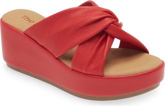 The Flexx Theo Platform Sandal in Corallo at Nordstrom, Size 11Us