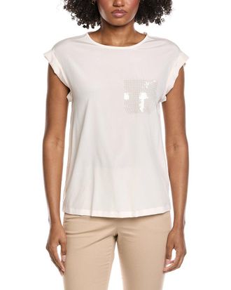 PESERICO Silk-Blend Blouse