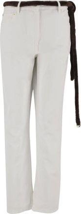 Darkpark Mujer, Pantalones, Blanco, Talla: W27