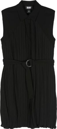 DKNY Dkny, Dames, Jurken, Zwart, Maat: XS Poliester