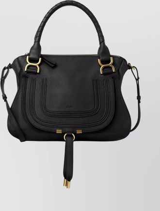 Chlo&eacute; marcie medium leather shoulder bag