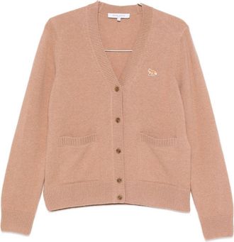 Maison Kitsuné Baby Fox Wool Cardigan-Donna