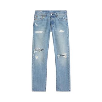 Levi's Heren, Jeans, Blauw, Maat: W36 Katoen