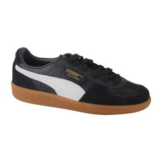 Puma Palermo Leren Sneakers, Zwart