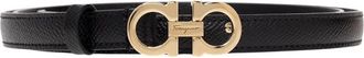 Ferragamo H 15 Belt - Dames - Riemen - Zwart - 95 CM - Leer - Accessoires