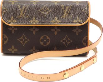 Louis Vuitton Brown Monogram Pochette Pouch (Pre-Owned)
