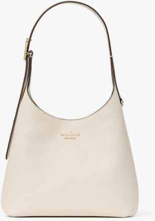 Kate Spade New York Womens 454 Pebbled Leather Small Shoulder Bag - Natural - One Size