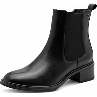 Tamaris Enkellaarsjes - Dames - Schoenen - Zwart - Maat: 38 EU