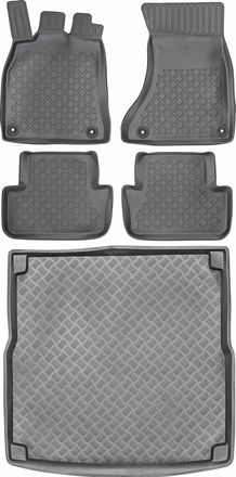 OEM Juego De Alfombrillas Para Coche Y Maletero Para Audi A4 B8 Kombi (2008-2015)