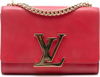 Louis Vuitton Borsa a tracolla Louise Chain MM 2015 - Rosso