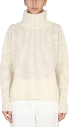 BOSS High Neck Mohair Blend Sweater