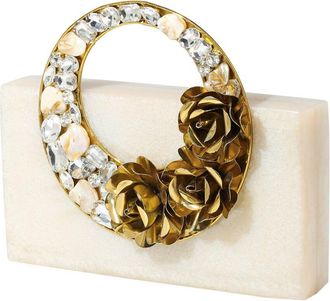 Tiramisu Blossom Circle Minaudiere