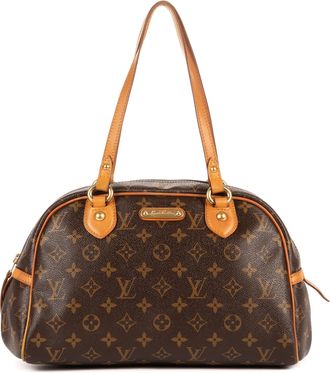 Louis Vuitton Pre-owned Womens Montorgueil PM Shoulder Bag - Brown - One Size