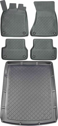 OEM Juego De Alfombrillas Para Coche Y Maletero Para Audi A6 C7 Kombi (09.2011-11.2018)