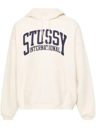 St&uuml;ssy International hoodie - Neutrals