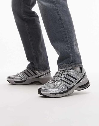 adidas Originals Control 5 - Sneakers color argento e nere-Nero