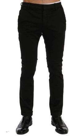 Costume National Slim Fit Cotton Stretch Mens Pants