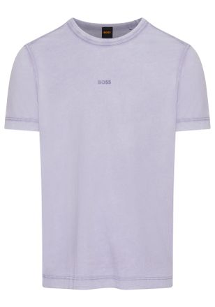 Boss Orange by Hugo Boss T-Shirt BOSS ORANGE Tokks, Herren, Gr. XXL, lila (open lila549), Single Jersey, Obermaterial: 100% Baumwolle, regular fit h&uuml;ftbedeckend, Rundhals, nor