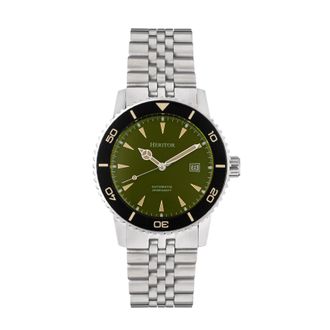 Heritor Hurst Stainless Steel Diver Watch