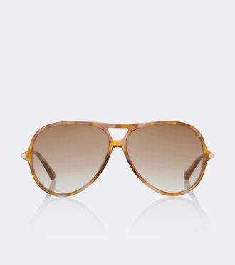 Chlo&eacute; Chlo&eacute; Gafas de sol de aviador Tubolar