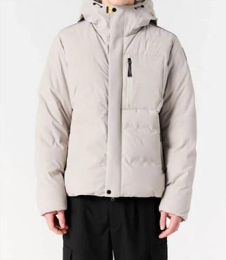 Parajumpers Taiga Hooded Jacket In Chateau Grey