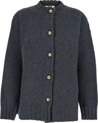 Mauro Grifoni Dames, Truien, Grijs, Maat: XS Wol