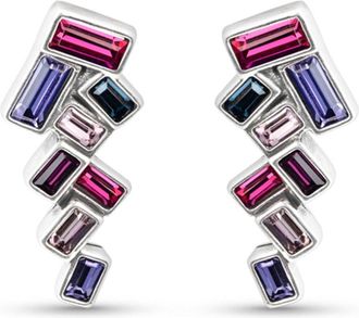 UNOde50 Euphoria Multicolor Crystal Earrings