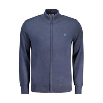 Timberland Heren, Sweatshirts & Hoodies, Blauw, Maat: S Katoen
